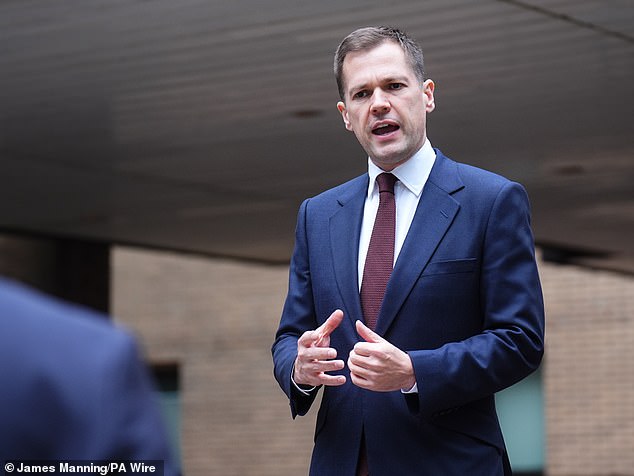 Shadow justice secretary Robert Jenrick (pictured) branded the rulings 'insane'
