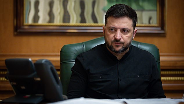Mr Zelensky said he would work around the clock to find a path to peace, but would not betray his country in any final settlement