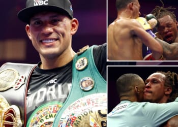 David Benavidez brutally stops Anthony Yarde as brave Brit suffers heartbreaking third world title loss