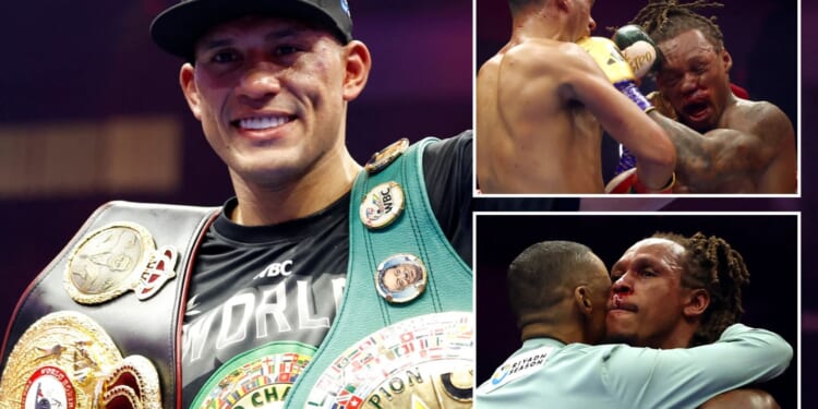 David Benavidez brutally stops Anthony Yarde as brave Brit suffers heartbreaking third world title loss