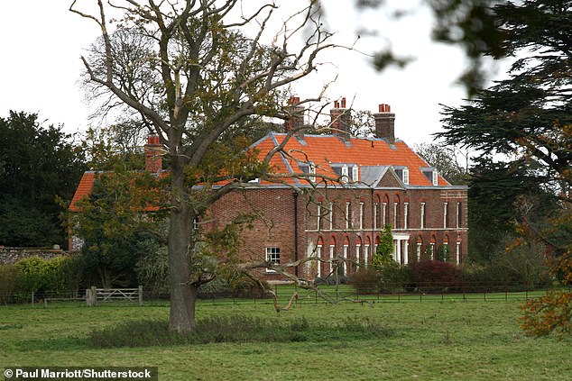 Anmer Hall (pictured) is a Grade-II listed mansion on the Sandringham Estate
