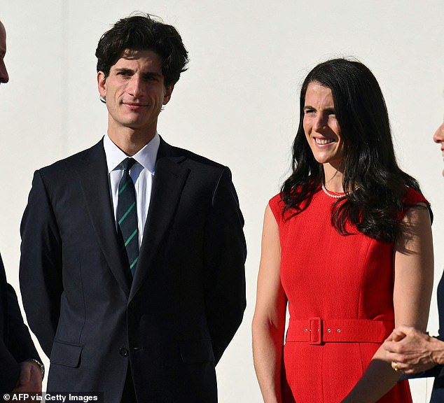 The 35-year-old, the sister of Kennedy political scion Jack Schlossberg (seen together), said she received the diagnosis after giving birth last year when a doctor noticed an imbalance in her white blood cell count