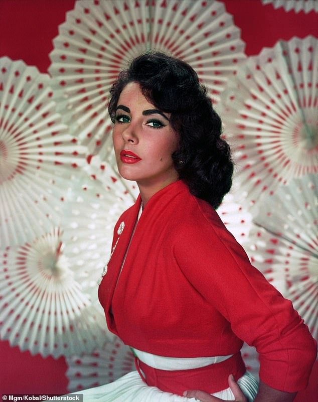 The acting legend, known for her roles in Cleopatra, Cat On A Hot Tin Roof and Who's Afraid Of Virginia Woolf, was born in Hampstead, North London in 1932, before moving to Los Angeles when she was seven-years-old (seen in 1954)