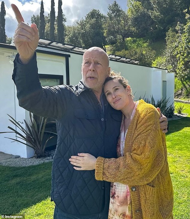 'He's doing okay, in terms of somebody who is dealing with frontotemporal dementia,' she added