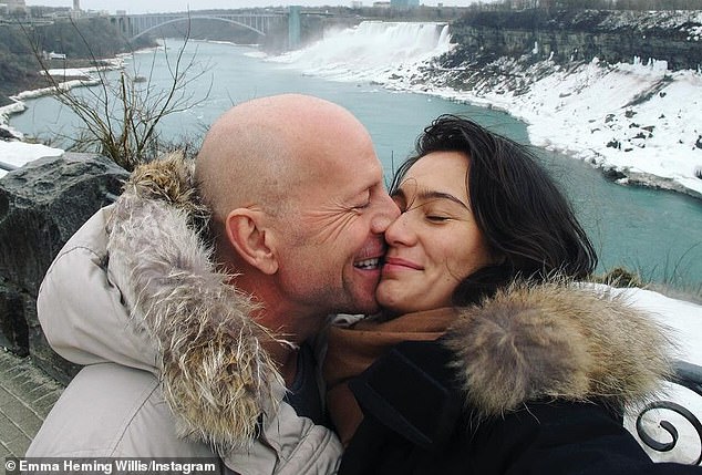 Bruce has an estimated $250million in the bank, which his wife is reportedly now in charge of, as his FTD is too advanced for him to manage it with his team