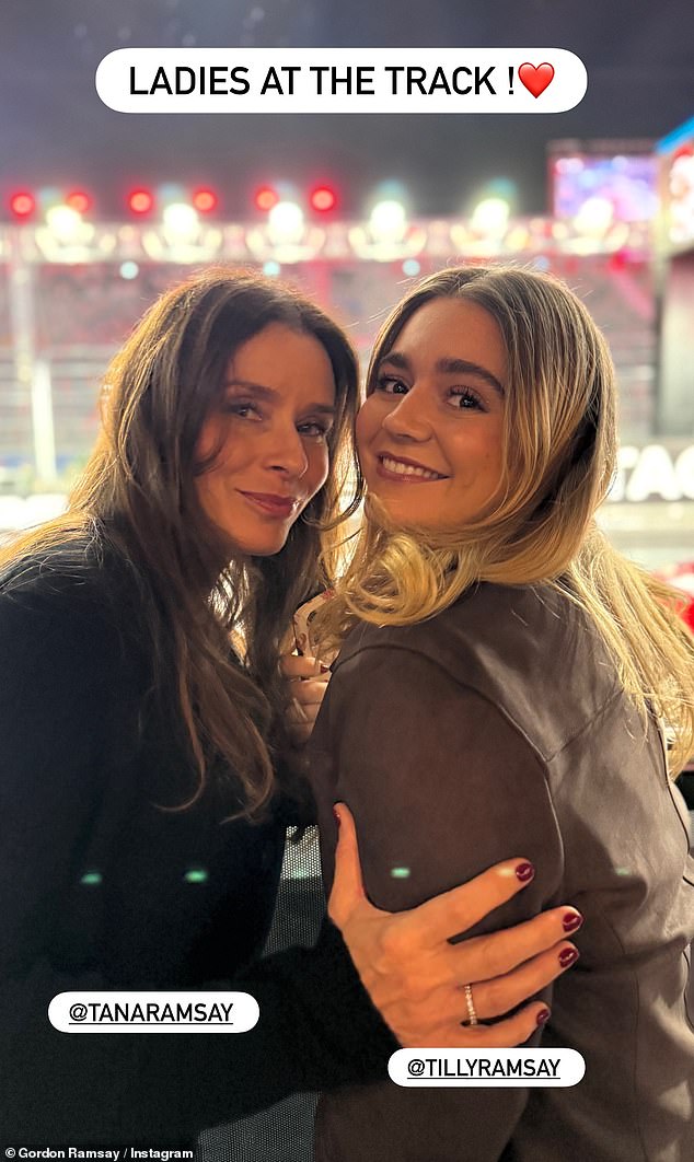 They shared a snap at the event to Instagram