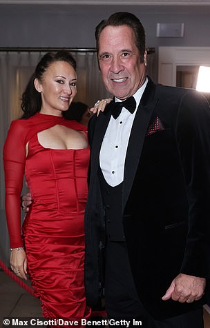 Sporting couple: David is married to Frankie, a professional skater