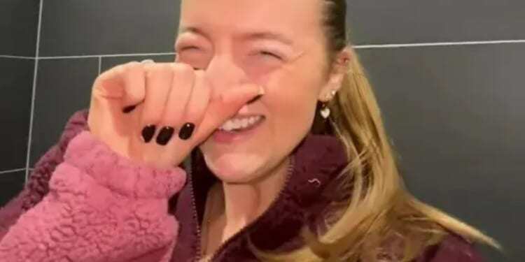 Fitness fan left mortified as she fails to spot MASSIVE wardrobe mishap until she’s walked through the entire gym