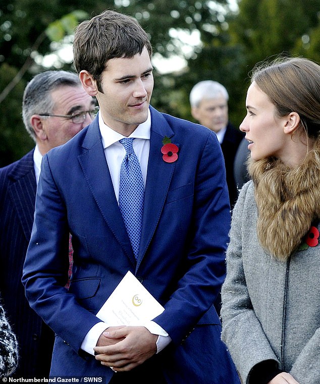 Lord Max Percy and his wife, Princess Nora zu Oettingen-Spielberg, in 2012