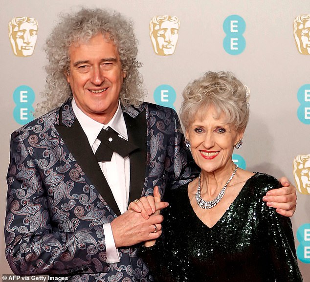 Brian May (pictured with wife Anita Dobson) was tipped as someone who could purchase the land