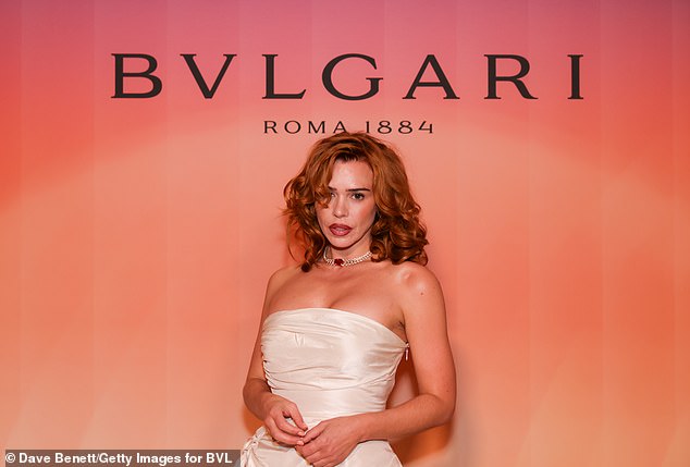 Her red locks are here to stay, as are Billie's fuller lips - as pictured here when she attended the Bvlgari High Jewellery Gala at The National Gallery inOctober 2024
