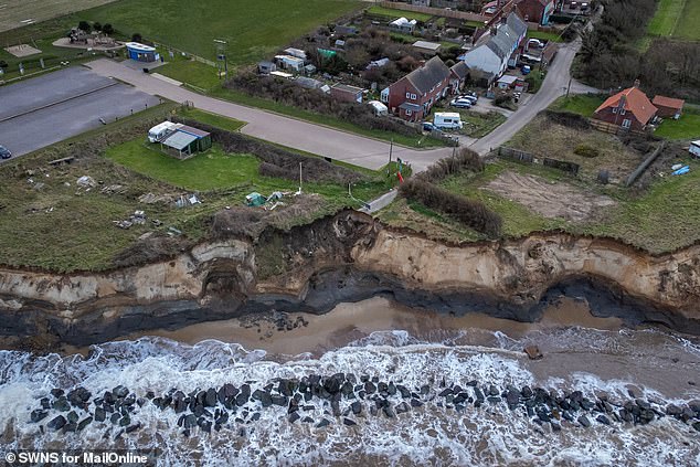 HAPPISBURGH: When the Mail visited Happisburgh, a former jewel in the regions crown, the mood was bleak