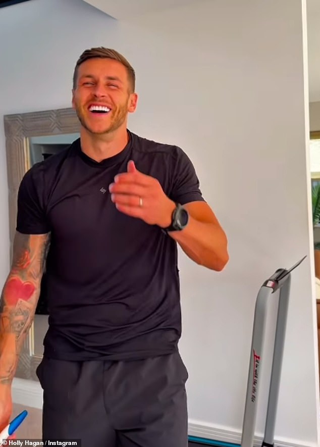 The clip showed her showing the test to Jacob