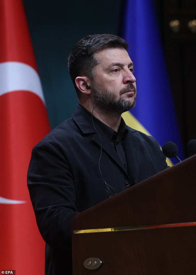 Ukrainian President Volodymyr Zelensky said his delegation was 'focused on finding doable solutions'