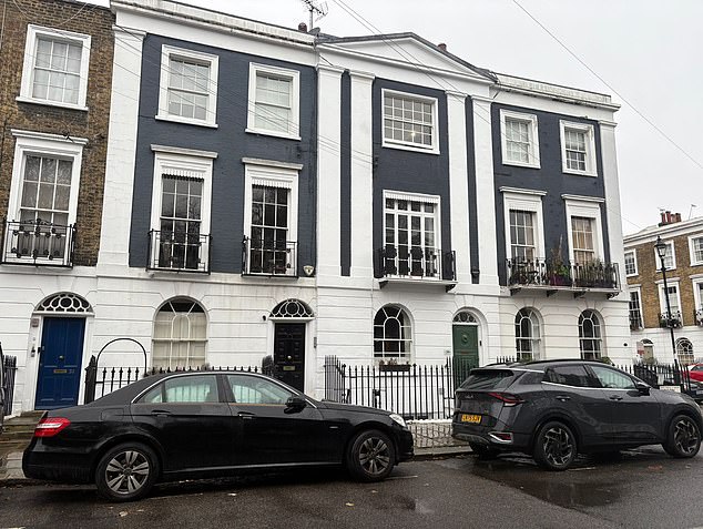 When the Mail visited we found other buildings along the square had grey frontage