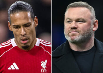 ‘It’s a concern’ - Wayne Rooney raises fears over Virgil van Dijk interview after war of words with Liverpool skipper