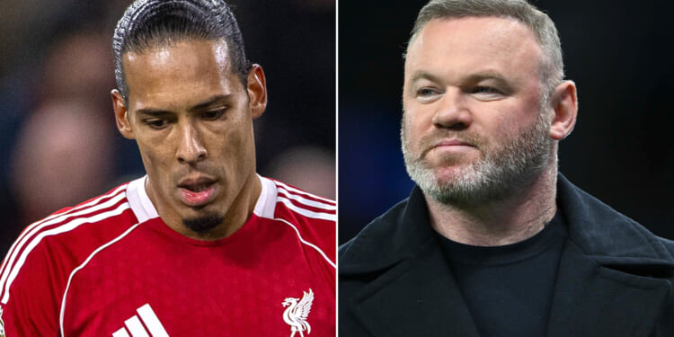 ‘It’s a concern’ - Wayne Rooney raises fears over Virgil van Dijk interview after war of words with Liverpool skipper