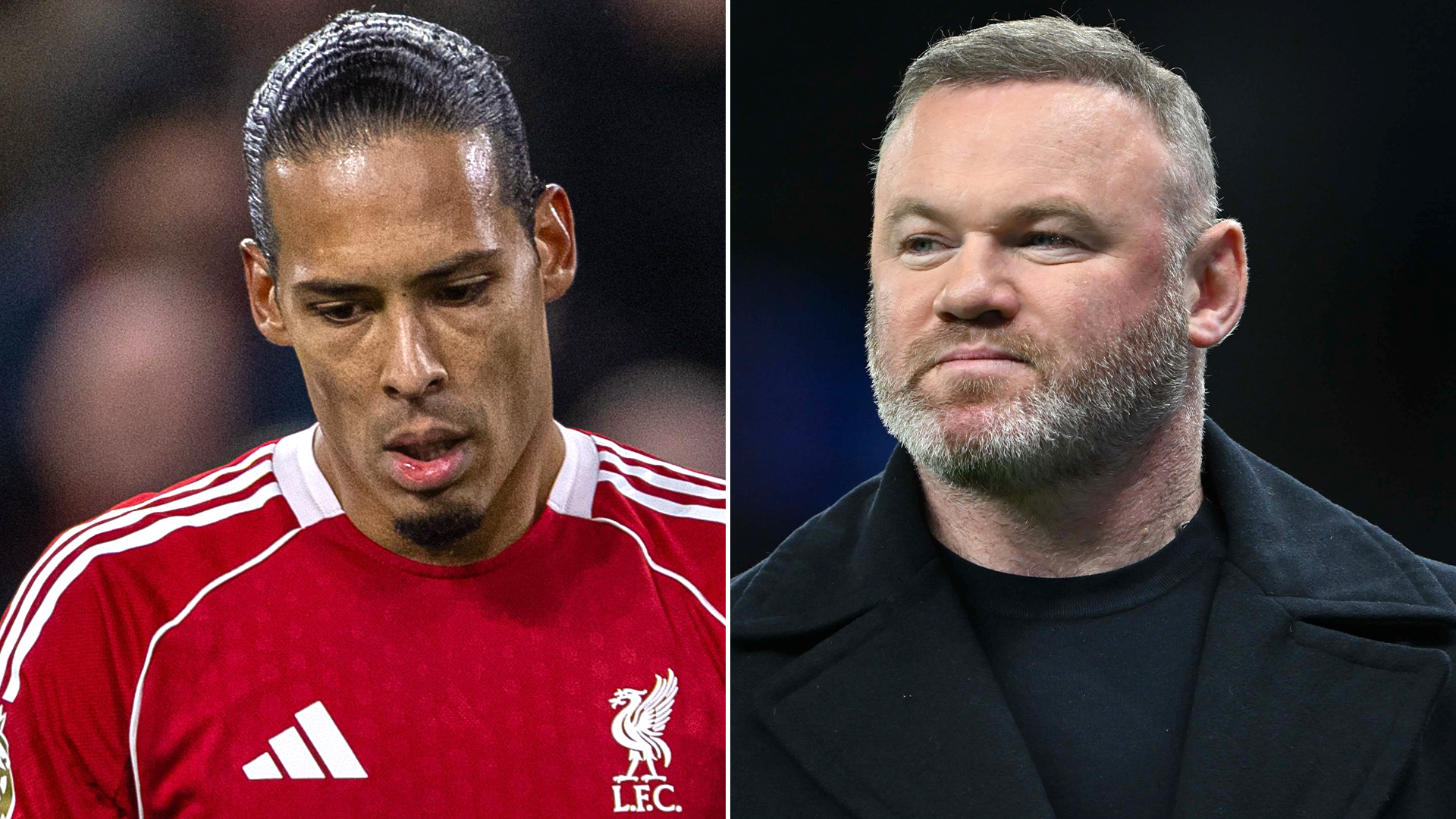 ‘It’s a concern’ - Wayne Rooney raises fears over Virgil van Dijk interview after war of words with Liverpool skipper