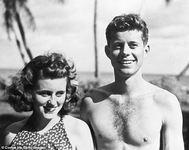 Kathleen 'Kick' Kennedy was also killed in a plane crash on May 13, 1948 while travelling from Paris to the French Riviera (pictured with JFK)
