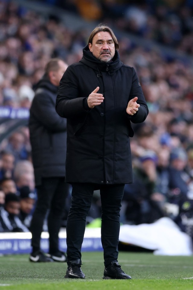 Leeds United v Aston Villa Premier League football match.