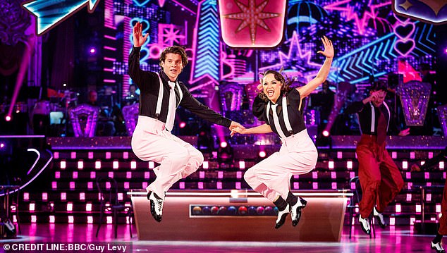 Lewis Cope earned his second 40 of the series as he kicked off Strictly's Blackpool show, after impressing with his Charleston with Katya Jones