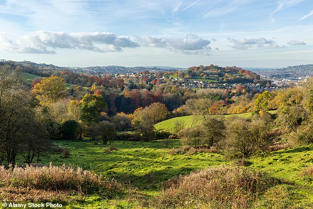 Residents love using the Bath Skyline walk at Claverton Down