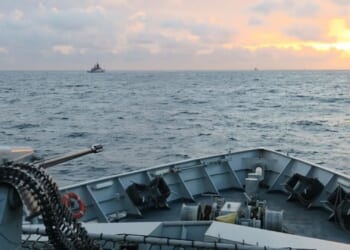 Russian warships spotted lurking in English Channel as Royal Navy scrambled to shadow them