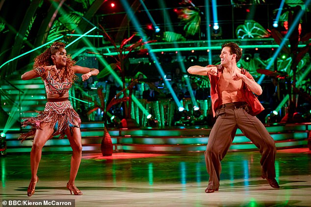 Danny took part in the show in 2016 alongside Oti Mabuse (pictured)