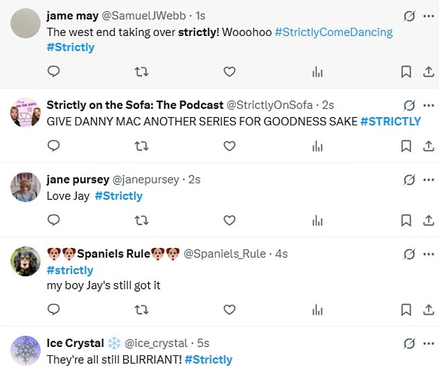 Viewers wrote on X: 'Danny Mac has made my weekend hahah'; 'Give Danny Mac another series for goodness sake'