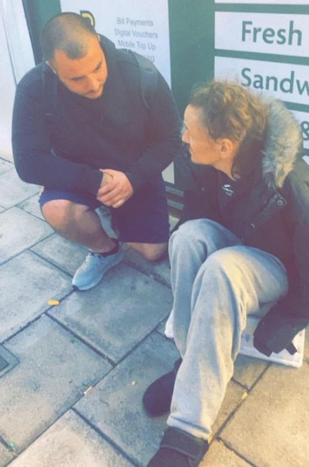 Mr O'Sullivan, 36, preaches at Swindon's evangelical 'Awaken' church and on the streets to homeless and addicts on the fringe of society, as he once was