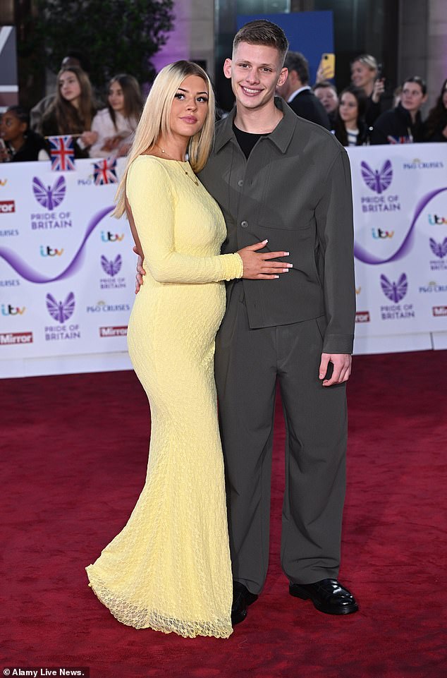 Freddy announced he was set to become a father last month as his then ex partner Holly Swinburn was pregnant, but they have since reconciled