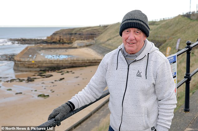 Stephen Hull (pictured) used to love going to Tynemouth Lido as a child but described it as a 'state' now