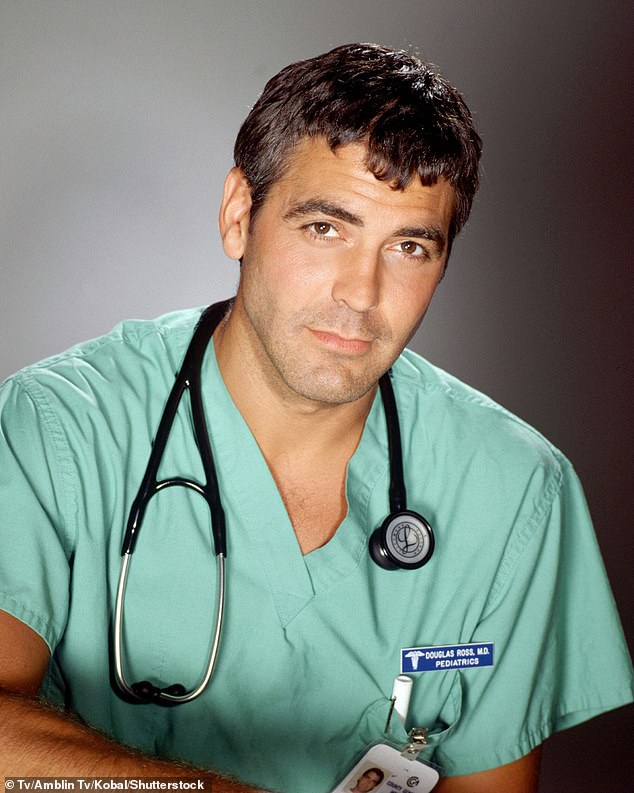 Clooney, 64, was playing hunky Dr. Doug Ross on ER when he crossed paths with the late Newman