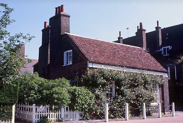 Writing in his bestseller Yes Ma'am, Mr Quinn claimed that life at Nottingham Cottage (pictured) 'was the beginning of all Meghan's troubles'. He added: 'She felt it was so small that it must be a reflection on how the royal family were belittling her husband'