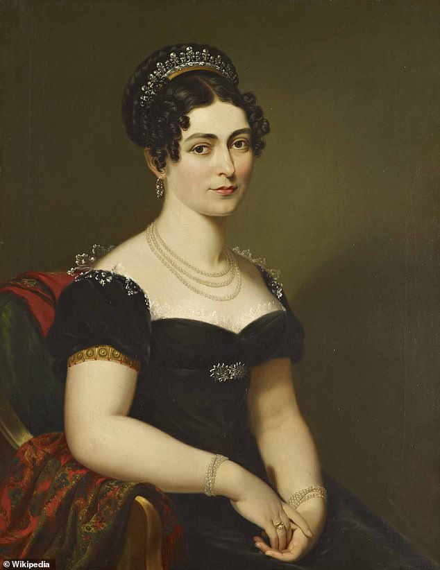 Sir Ralph would entertain guests at his London home including his neighbour, Princess Victoria of Saxe-Coburg-Saalfeld (pictured), later the Duchess of Kent and the mother of Queen Victoria.