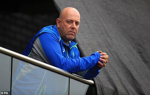 Lehmann (pictured) said English fans treat him and Smith like 'they have never done anything wrong in their life'