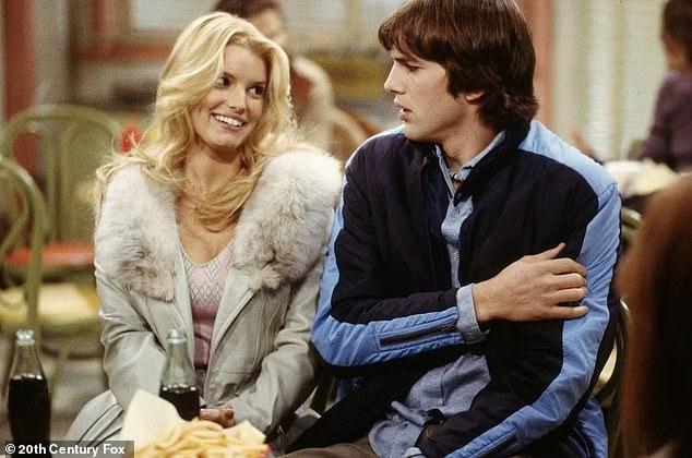 Simpson guest starred on That '70s Show as Annette Berkardt, a love interest of Kutcher's character, Michael Kelso