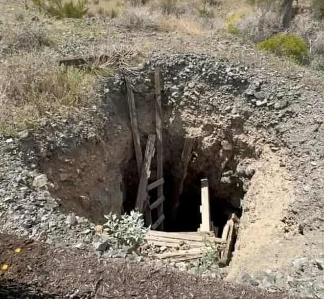 A local has shared an image of an abandoned well from years gone by which dot the region