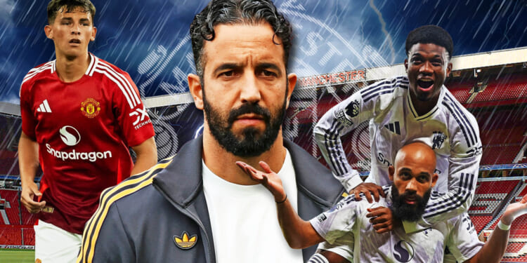 Ruben Amorim lines up two academy stars for first team debuts as Man Utd prepare for Afcon crisis