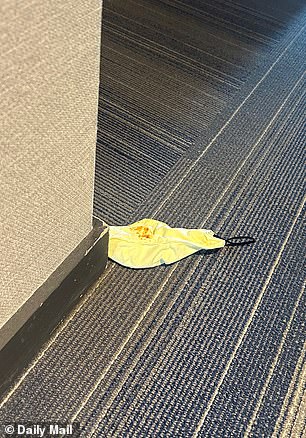 Chung allegedly began leaving strange items outside of Will's door, including dirty facemasks and used plastic gloves