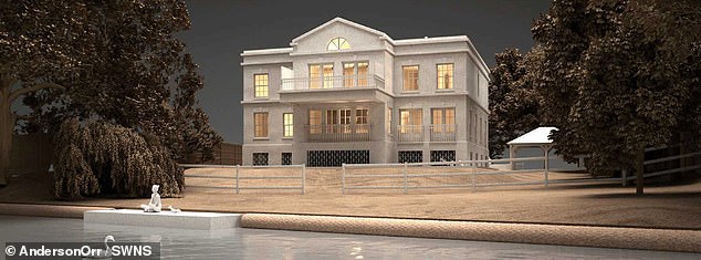 An image from Oxford-based architects Anderson Orr shows the proposed new property