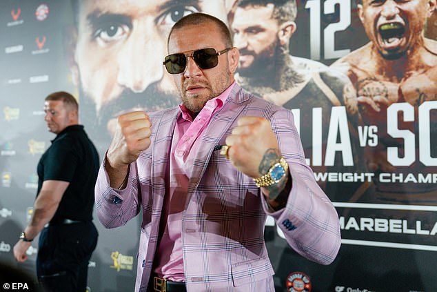 The UFC fighter, 37, said he was shown his own death during the treatment in Mexico