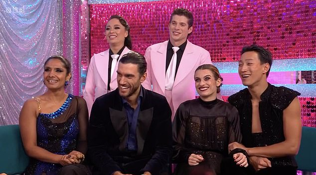 But sharing their thoughts about the challenge - which hasn't ever been done before on Strictly - the celebrities couldn't hide their nerves