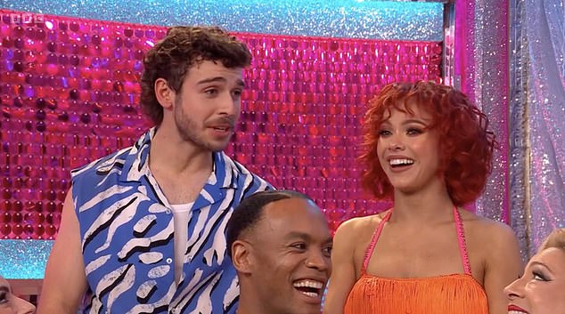 Meanwhile, George Clarke predicted: 'I think it'll just be a laugh. I mean I know it will go awfully'