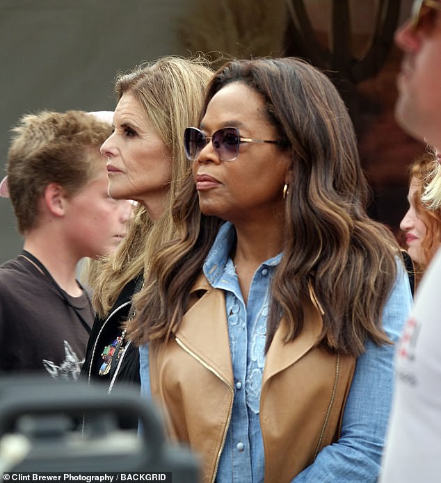 Other celebrity residents in the Montecito enclave include Oprah Winfrey