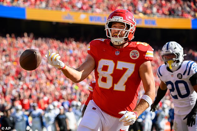 Sunday's win could prove huge for Kelce and the Chiefs as they fight to make the playoffs