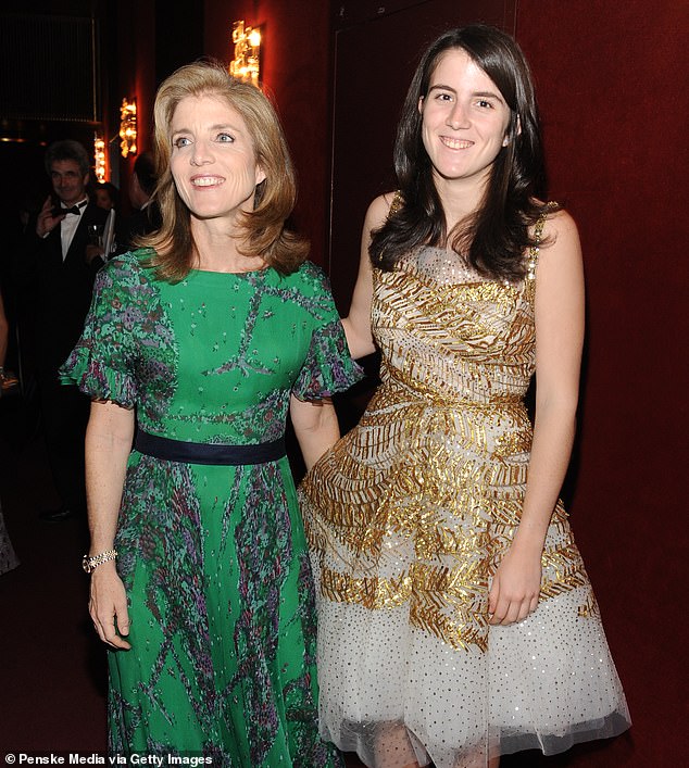 Tatiana seen with her mother Caroline Kennedy, who served as the US Ambassador to Australia under President Joe Biden from 2022 to 2024, and previously served as Ambassador to Japan under Barack Obama