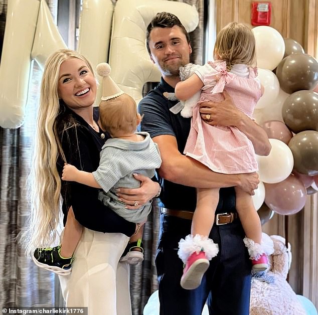 Erika together with her husband, Charlie, had two children together but the couple wanted four