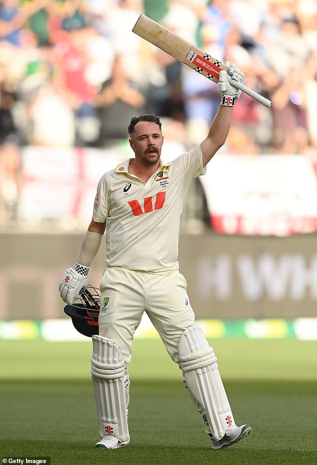 Travis Head (pictured) blasted one of the best Ashes hundreds ever