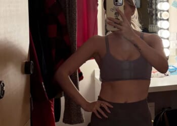 Coronation Street's Lucy Fallon shows off toned abs in gym gear after celebrating engagement and 30th birthday